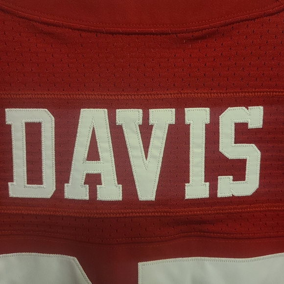 San Francisco 49ers Vernon Davis Nike On Field Jersey - Picture 5 of 10